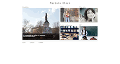 Desktop Screenshot of marianaotero.com